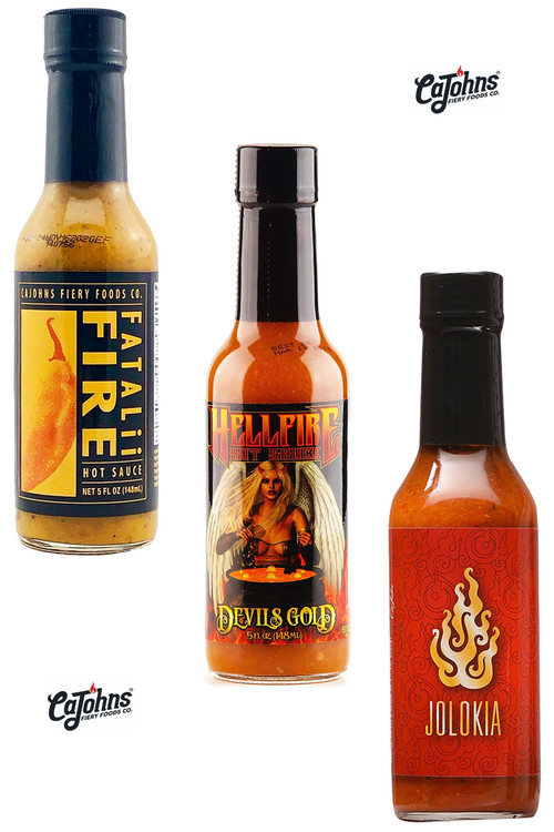 Best of Fatalii Pfeffer Chilisaucen Geschenkset, 3/5oz