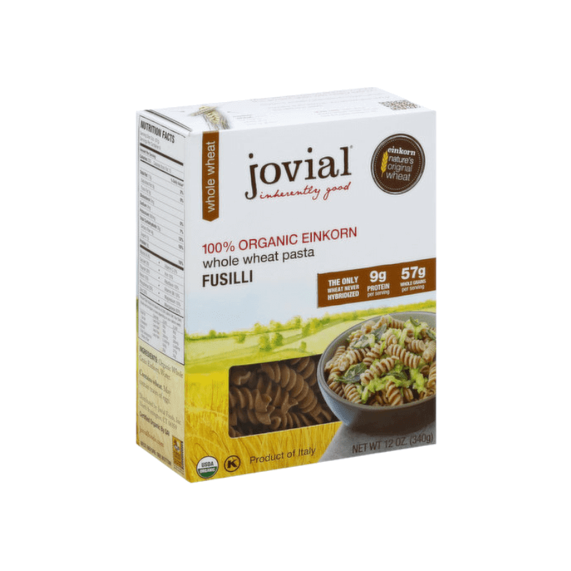 Jovial 100% Bio Einkorn Vollkorn Pasta Fusilli