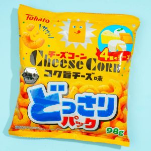 Tohato Käse Mais große Packung – 4-Käse & schwarzer Pfeffer