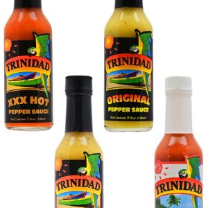 Trinidad scharfe Saucen Sorte 4 Packung, 4/ . – 5oz