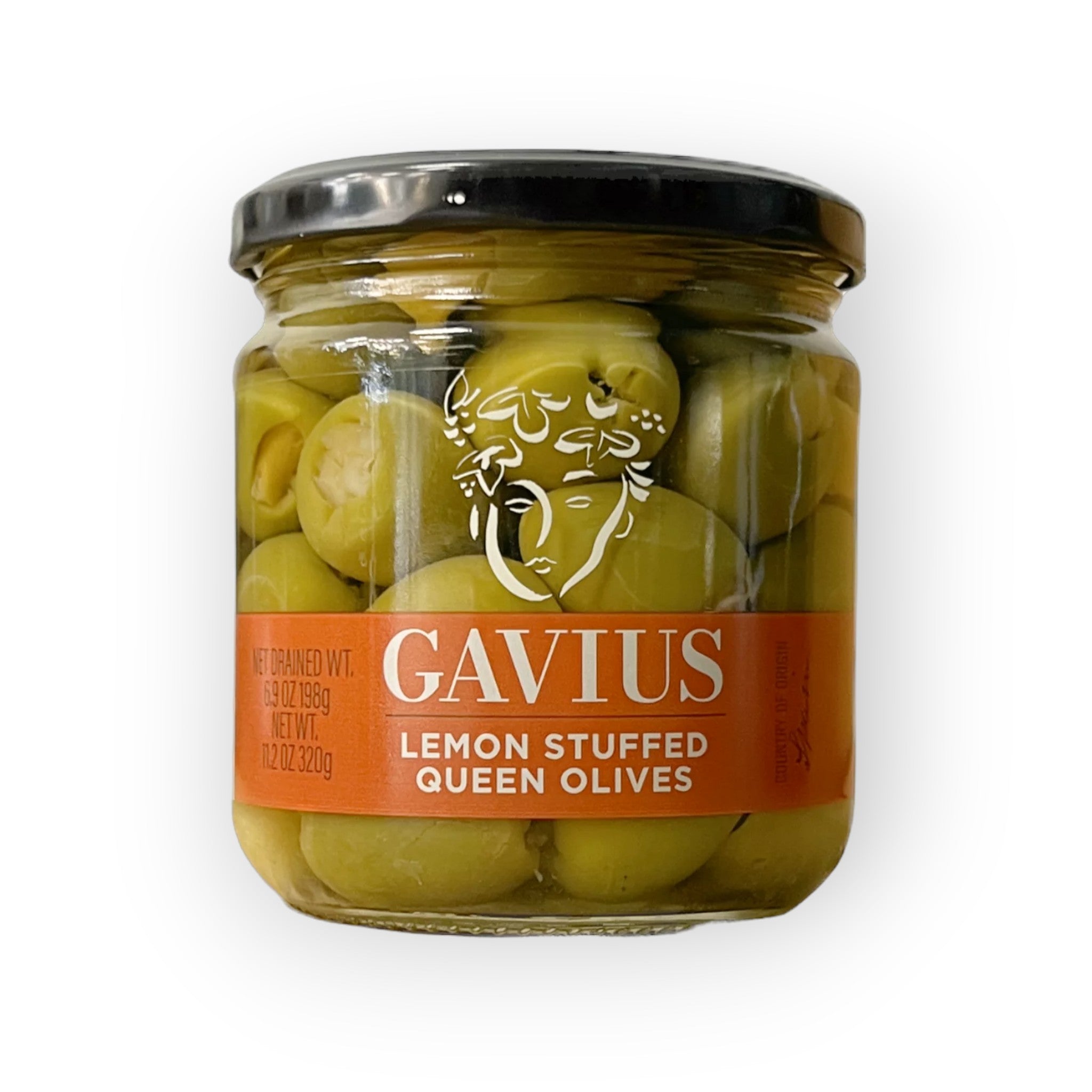 Gavius Zitrone gefüllte Königin Oliven