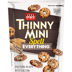 Paskesz Mini Dinkelbrezeln, alles, 6 Unzen