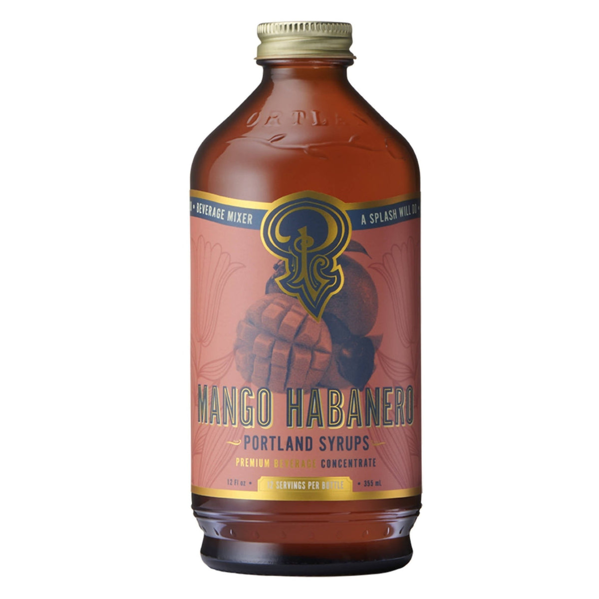 Mango Habanero Sirup – 6 x 12 oz