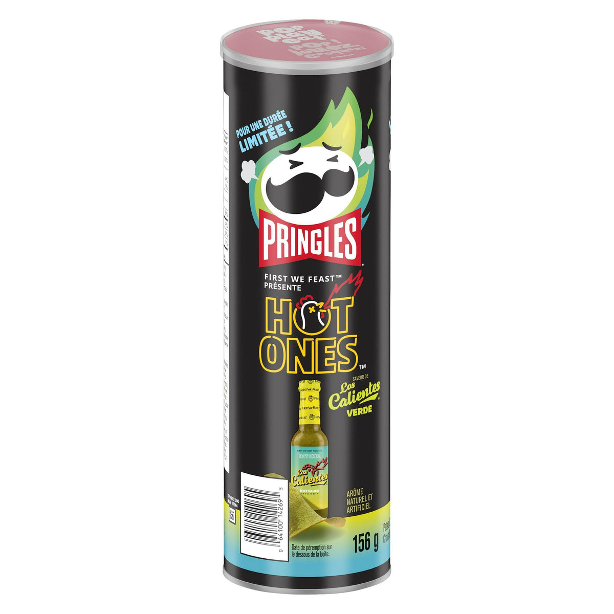 Pringles Hot Ones Los Calientes Verde
