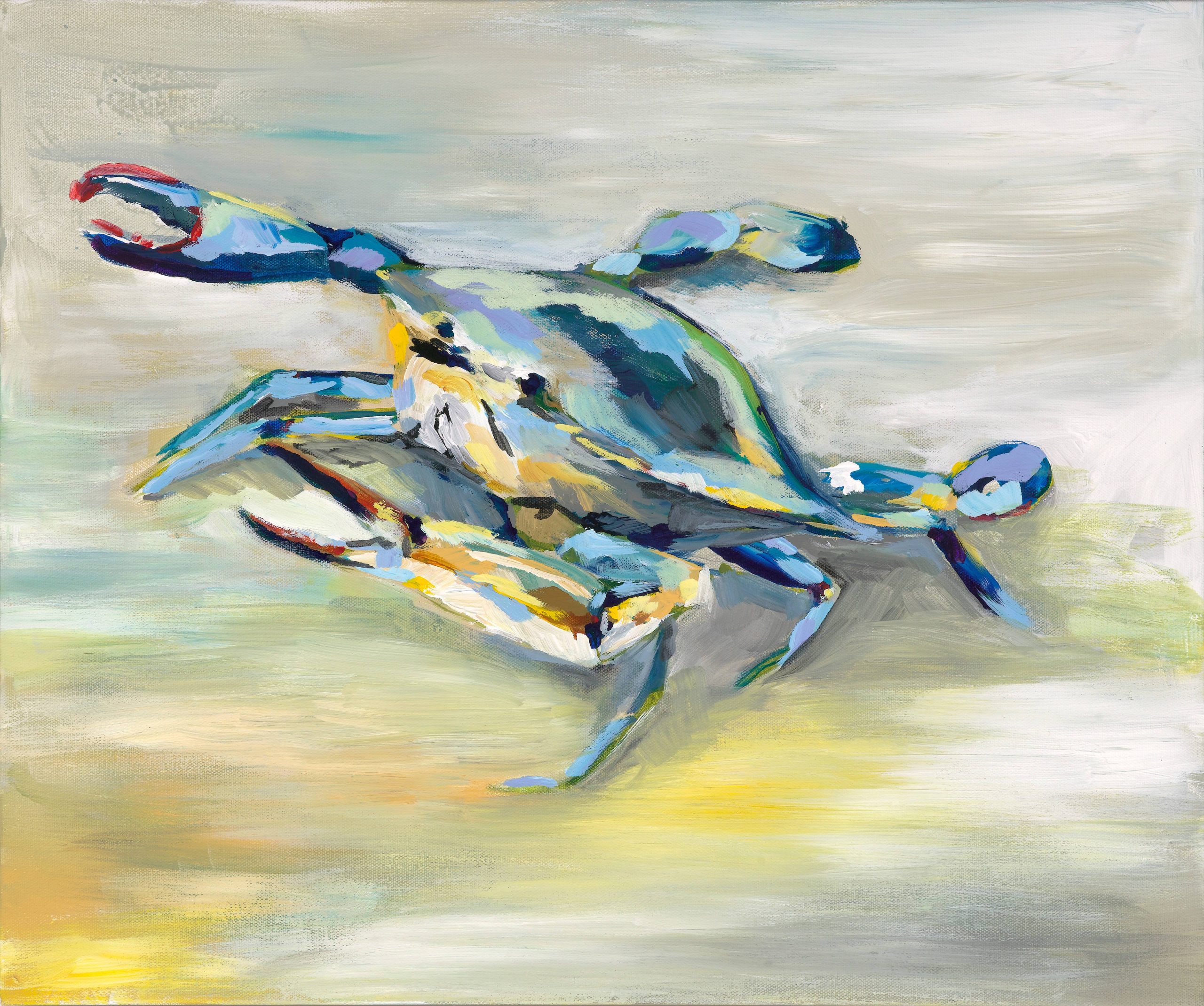Kim Hovell Kunst – Atlantikkrabbe Druck: 8×10
