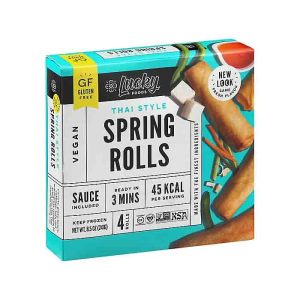 Glückliche Lebensmittel – Frühlingsrollen, 8.5 Unzen