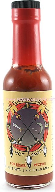 Zwei brennende Pfeile Chilisauce, 5oz