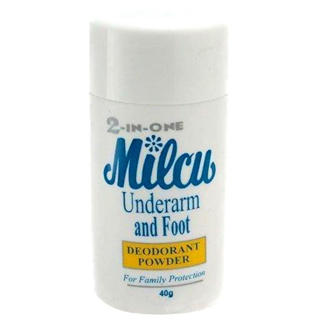 Milcu – 2 in 1 – Deodorant für Unterarm und Fuß – 40 G