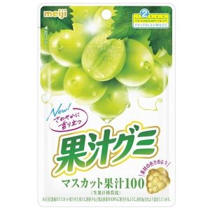 Meiji, Kaju-Gammy, Obst-Gammen, Muskatgeschmack, – 51g