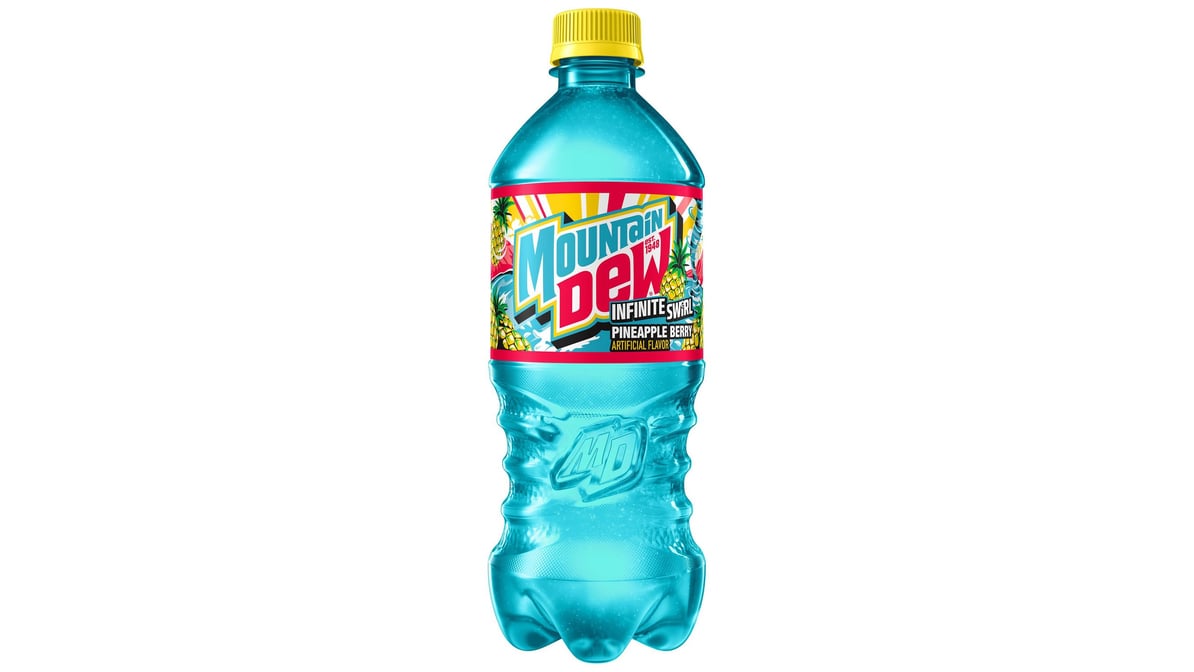 Mountain Dew Infinite Swirl Ananas Beere