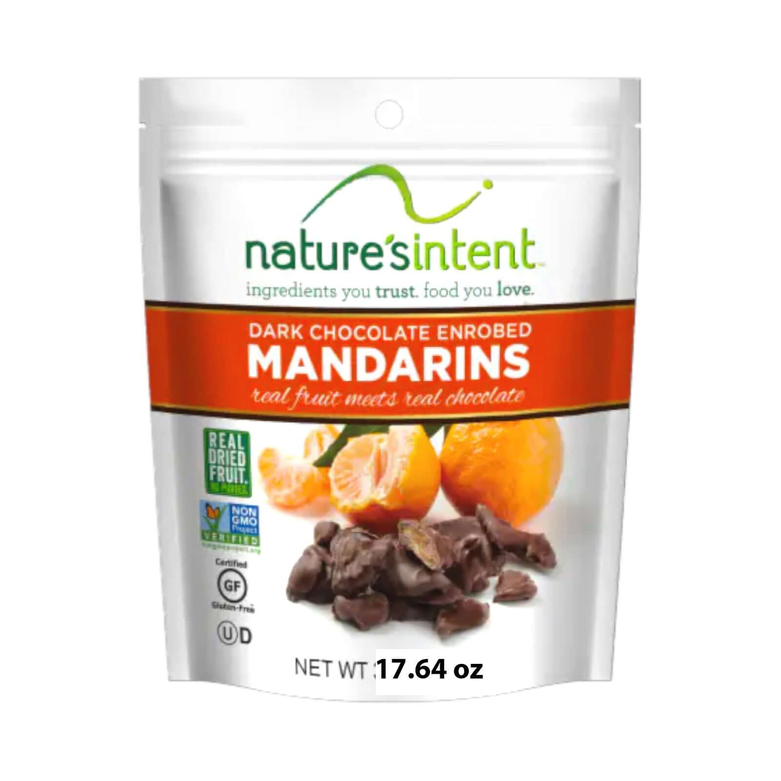 Die Absicht der Natur Dunkle Schokolade Mandarinen