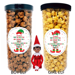 Elf Arrival Popcornrohr