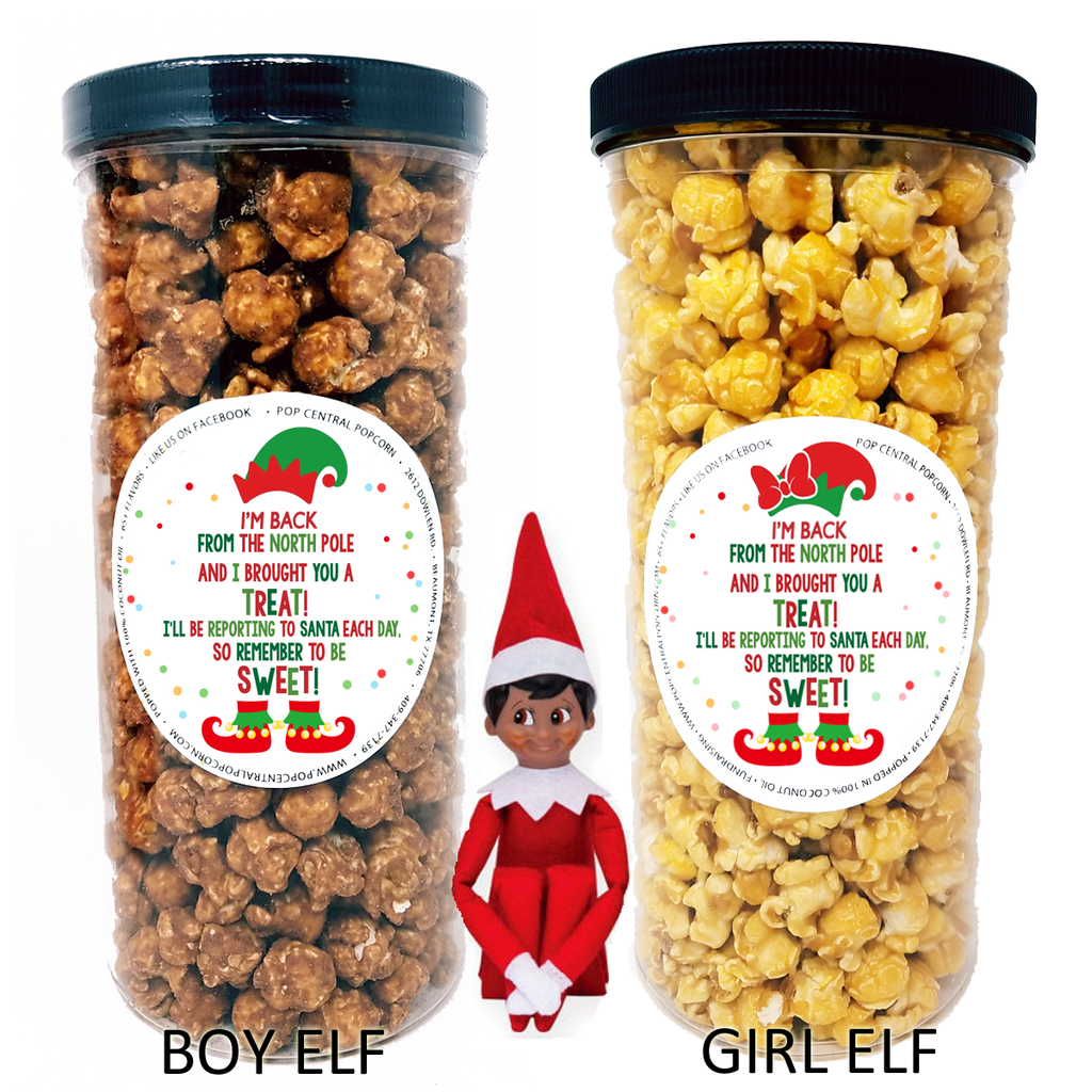 Elf Ankunft – Popcorn Tube