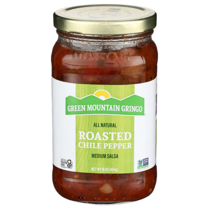 Grün MOUNTAIN – GRINGO SALSA FIRE RSTD CHILE 16 OZ – Packung mit 6