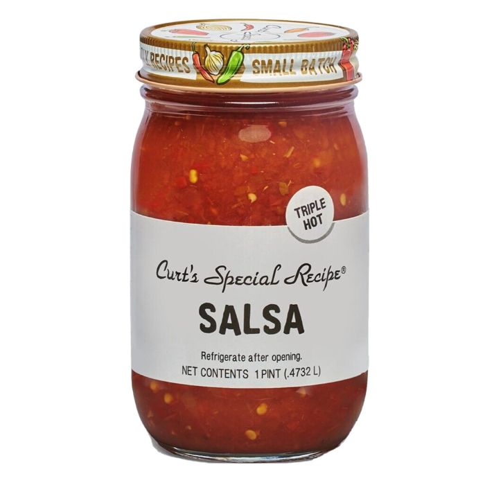 Curts – Salsa Triple Hot, 16 Floz (6er Packung)