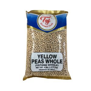 TAJ gelbe Erbsen ganz, vatanischer Ganzer, vatana, matar, 4-Pfund