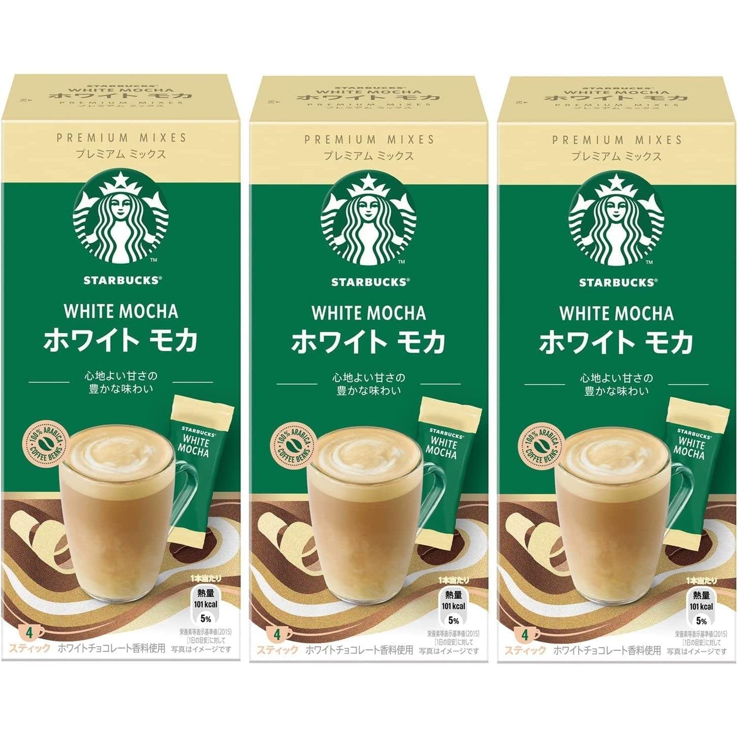 Starbucks Weiße Schokolade Mokka Premium Mixe (3 Stück)