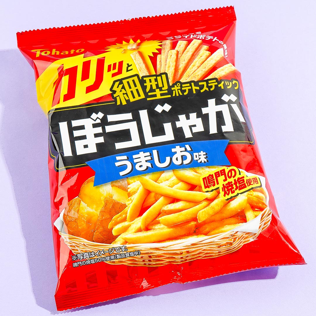 Tohato Bojaga Kartoffel-Stick Snacks – Umashi Geschmack