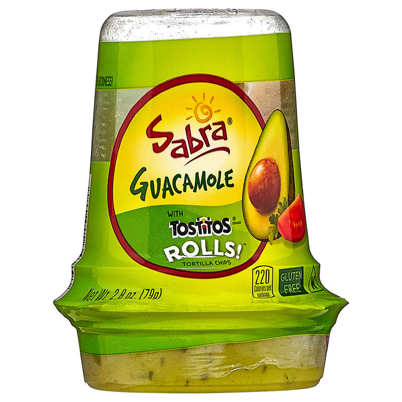 Sabra – Guacamole mit Tostitos Rollen 2.8oz – Packung mit 12