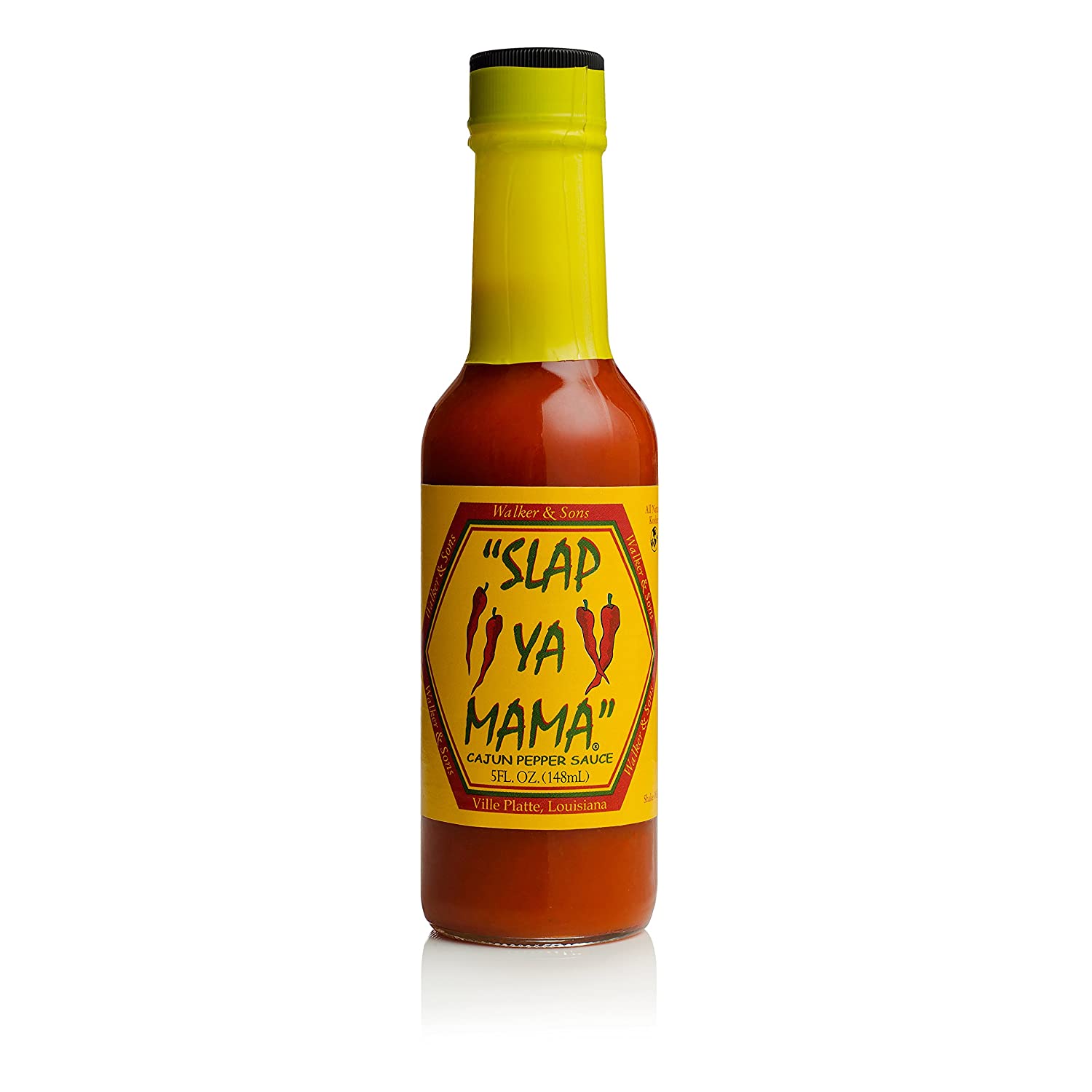 Walker & Sons – Slap Ya Mama Cajun Pfeffersauce, 5oz – Packung mit 12 Stück