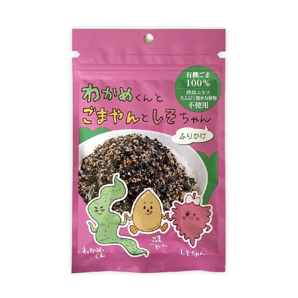 Wadaman Bio Sesam, Shiso & Wakame Furikake Reis Gewürz 30g