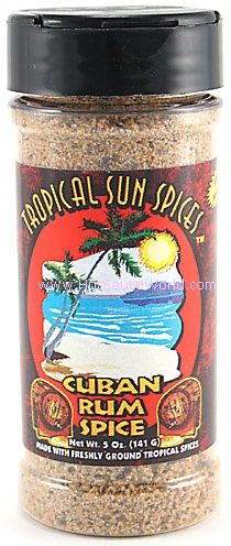 Tropical Sun Cuban Rum Gewürz, 5oz