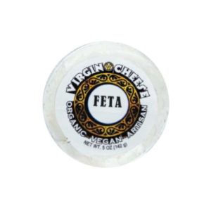 Virgin Käse – biologisch veganer handwerklicher Fetakäse, – 5oz