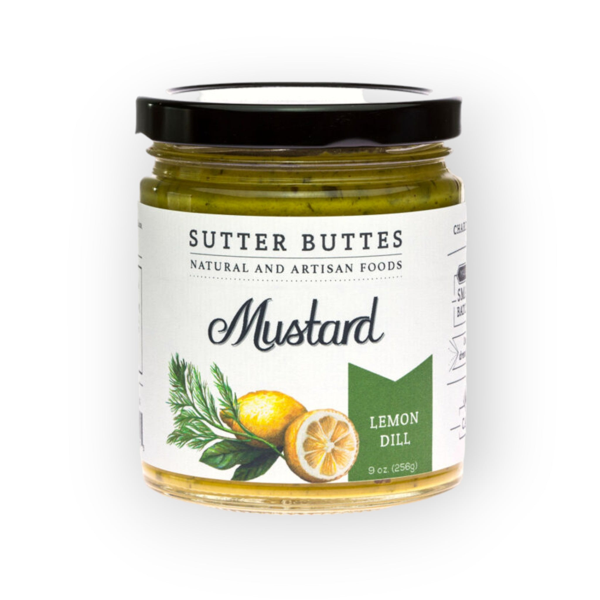 Sutter Buttes für Zitrone Dill Senf