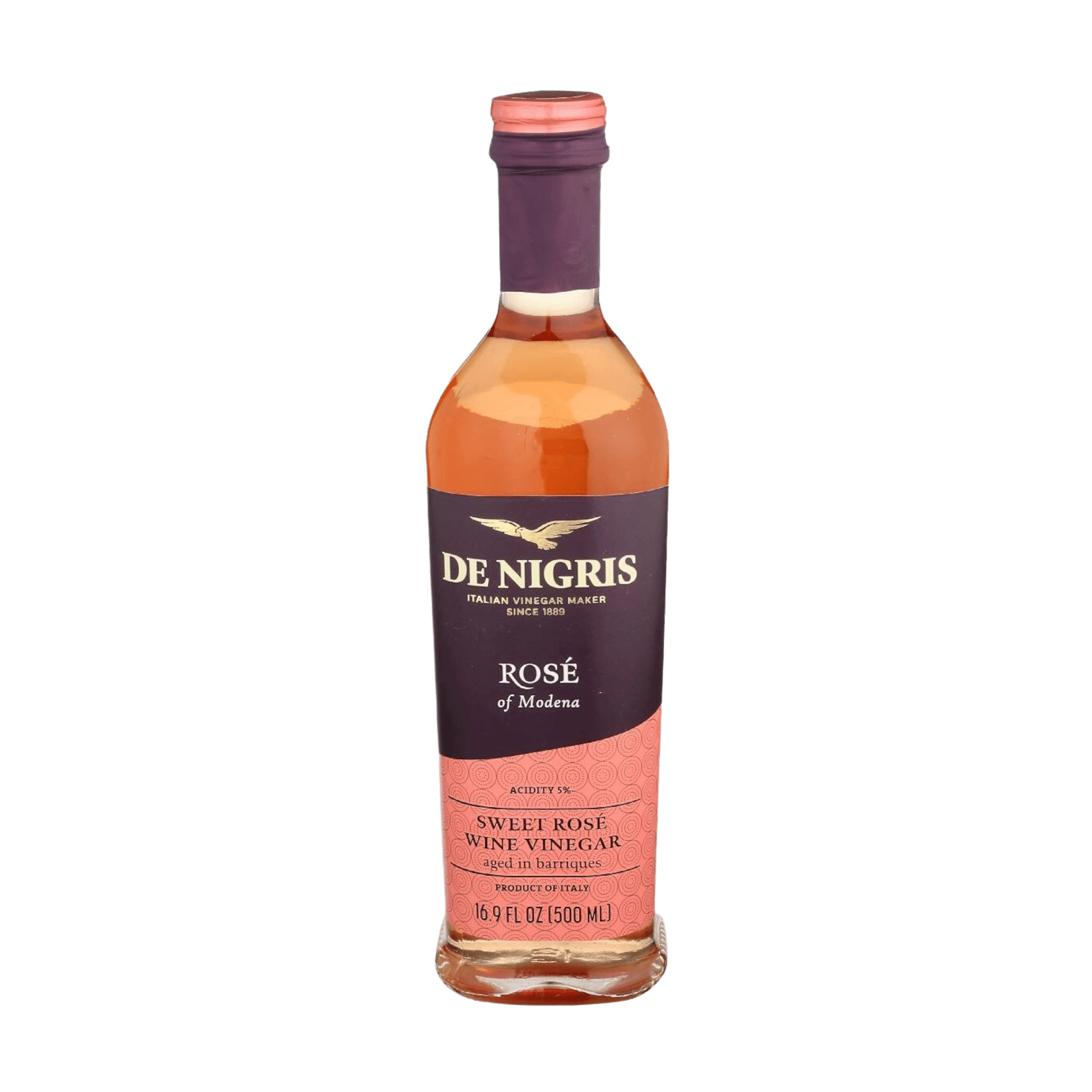De Nigris süßer Roséwein Essig