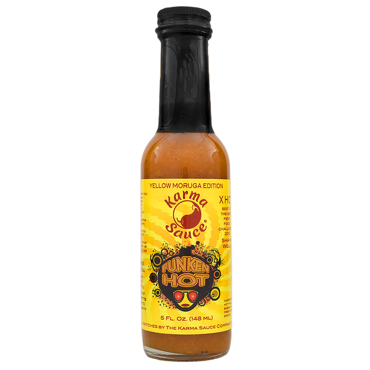 Karma Sauce Funken heiß gelb moruga edition