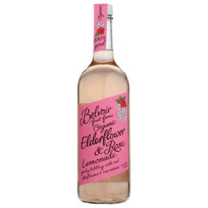 Belvoir – Elderflower Rose Zitrone bio, 25,4 oz – Packung mit 6 Stück
