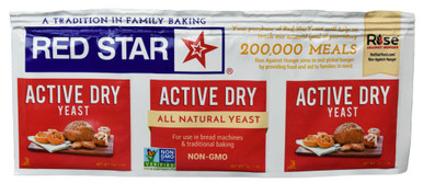 Rot Star Active Trockenhefe,.75 Unzen (1 Streifen)
