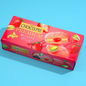 Lotte Choco Pie Prämie – Erdbeere und Pistazien