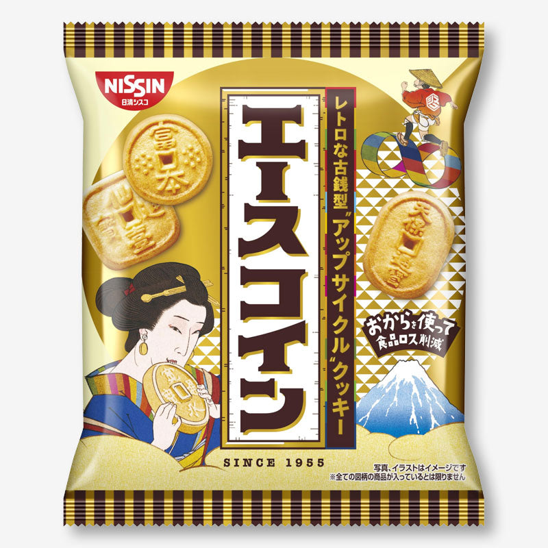 Nissin Ace Coin Kekse