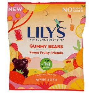 Lilien-Süßigkeiten – Gummi trägt Früchte, 1,8 Unzen Packung mit 12