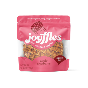 Joyffles Apfel Cranberry (Tart und süss) Waffeln – 2-teilige Packung