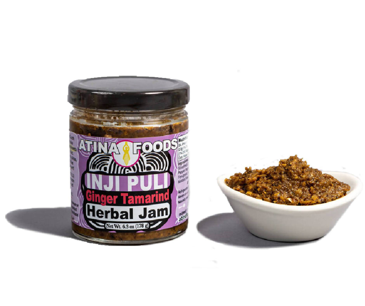 Inji Puli Ingwer Tamarind Kräuter Marmelade – 12 Gläser x 6oz
