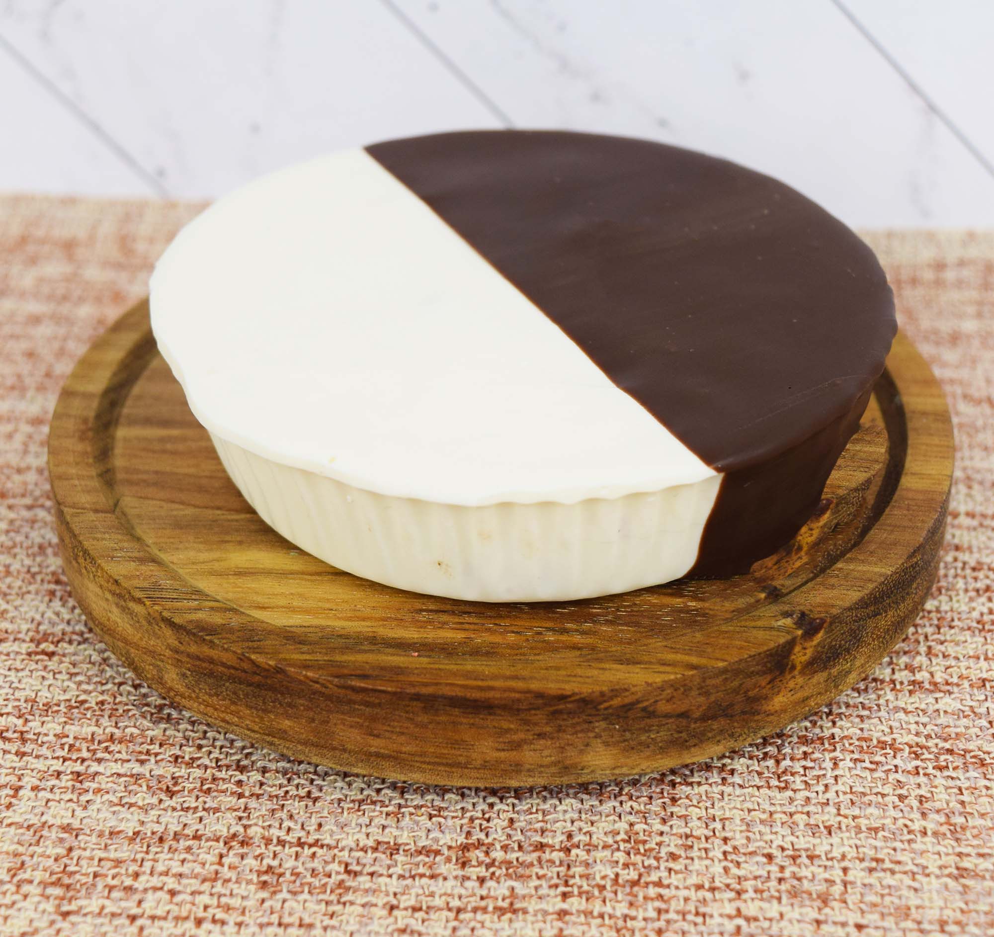 Groß Erdnussbutter Cup – Schwarz & Weiß
