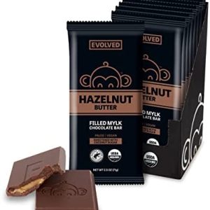entwickelt – Haselnuss gefüllt bar, 2,5 Unzen Packung mit 8