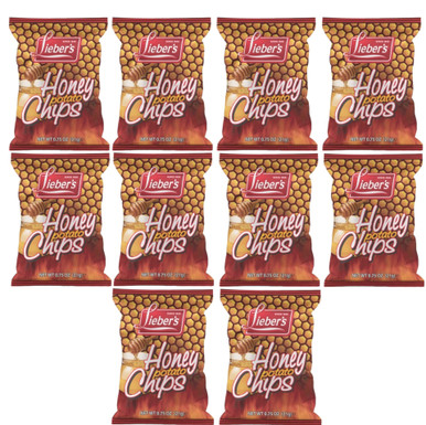 Lieber's Passah Honig Kartoffelchips (10er Packung)