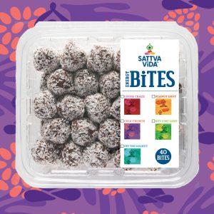 Sattva vida Chia knirschen Energie Bissen Box – 40 Biss insgesamt
