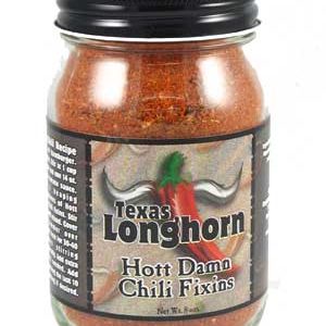 texas longhorn heißt verdammt Chili fixins, . – 8oz