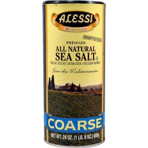Alessi Grobes Meersalz, 24 Oz – 6er Packung