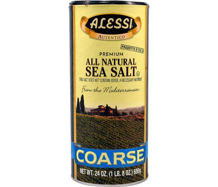 Alessi Grobes Meersalz, 24 Oz – 6er Packung