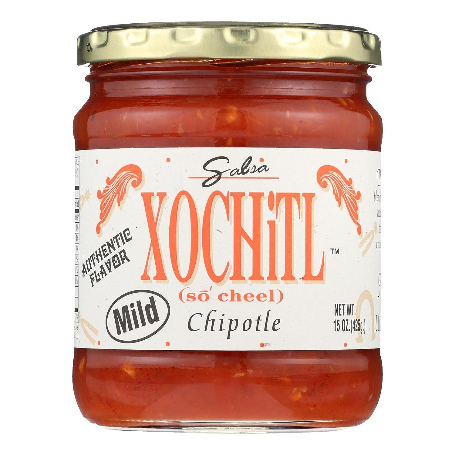 Xochitl Salsa Chipotle Mild 15 Oz – Packung mit 6