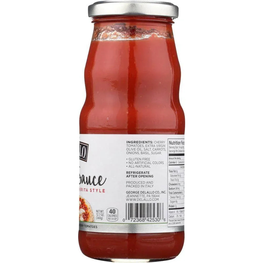 Delallo Pizza italienische Soße, 12.7 Oz (Packung mit 6)