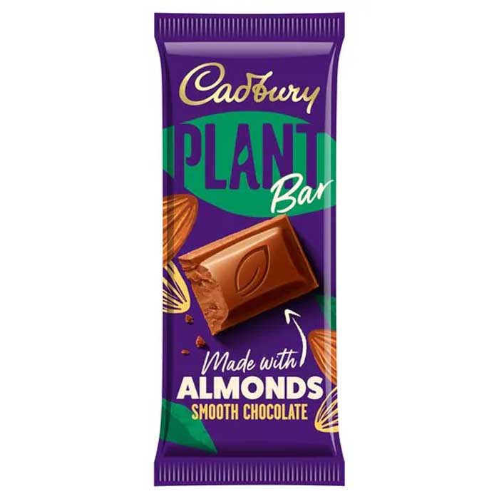 Cadbury Mandeln Plant Bar – Leckere glatte Schokolade