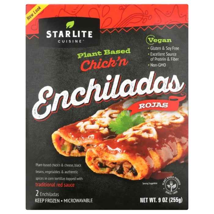 Starlite Cuisine – Pflanzliche Enchiladas Roja kaufen bei PlantX