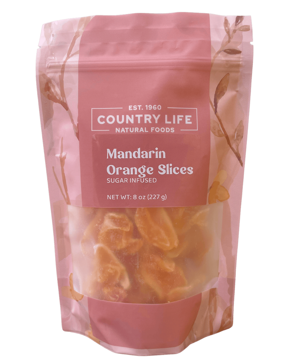 Mandarine Orangenscheiben, getrocknet, infundiert