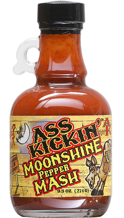 Ass Kickin Moonshine Pfeffer Mash, 9,5 Unzen